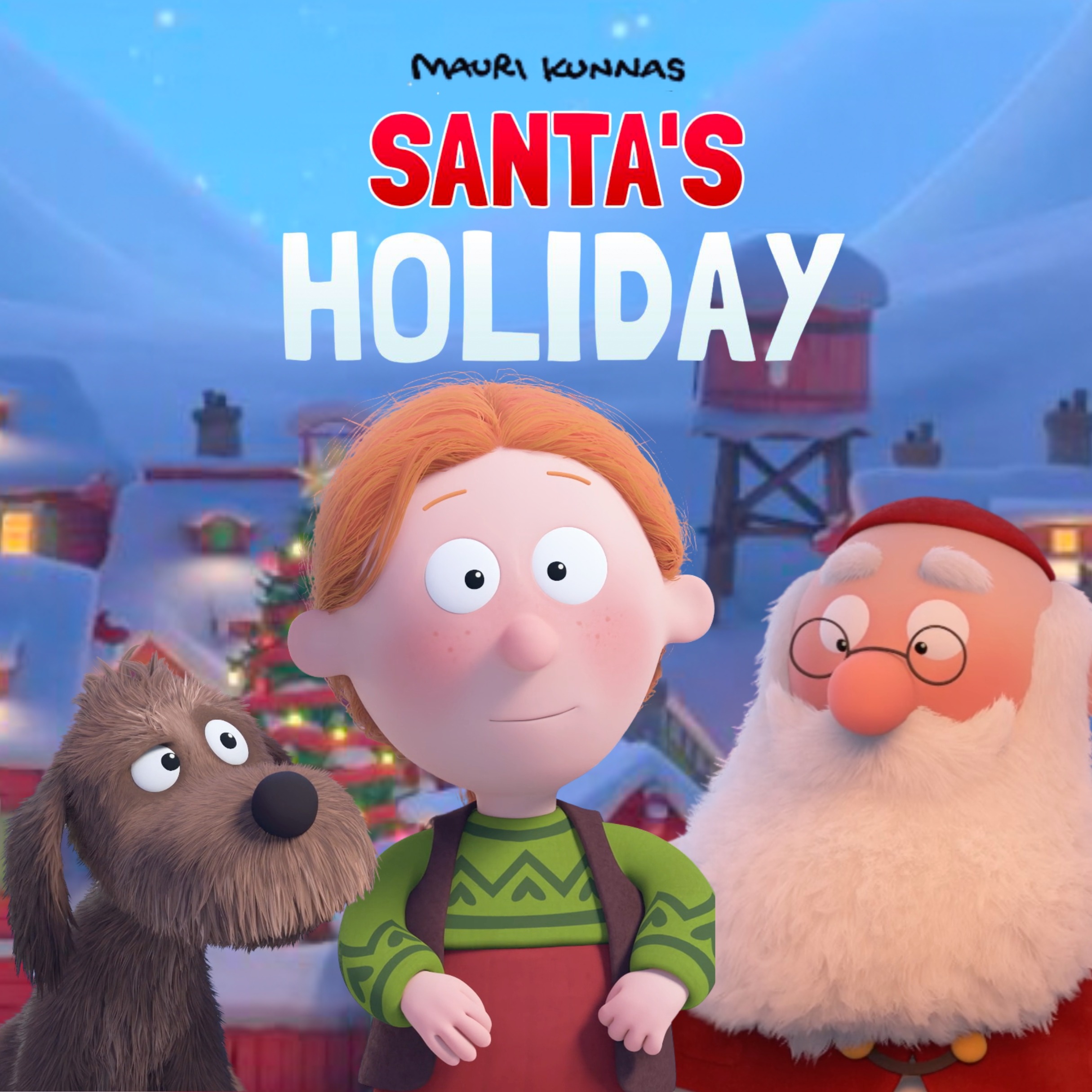 Santa's Holiday, Mauri Kunnas, Christmas, Kids & F, Moon-Keys