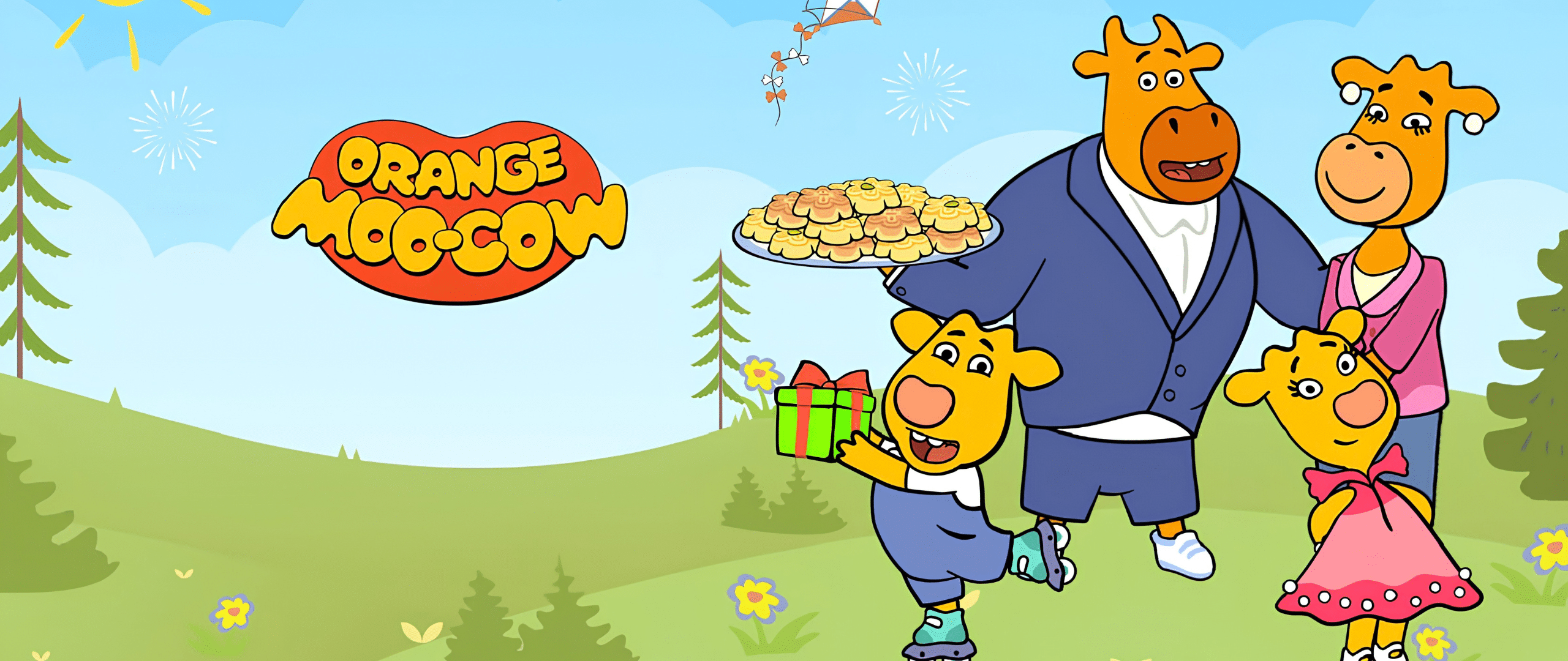 Orange Moo Cow